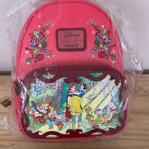 Loungefly Disney Kids Backpack - Red and Green